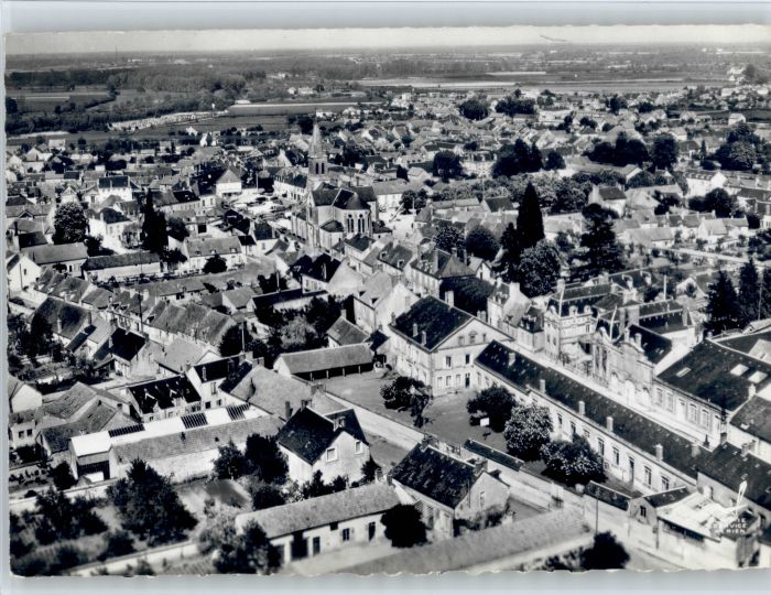 Sancoins Cher Ecole Fliegeraufnahme