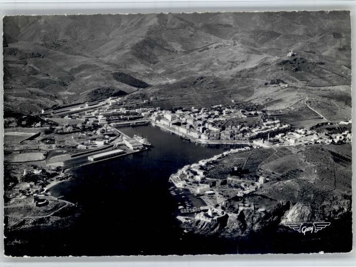 Port-Vendres Fliegeraufnahme