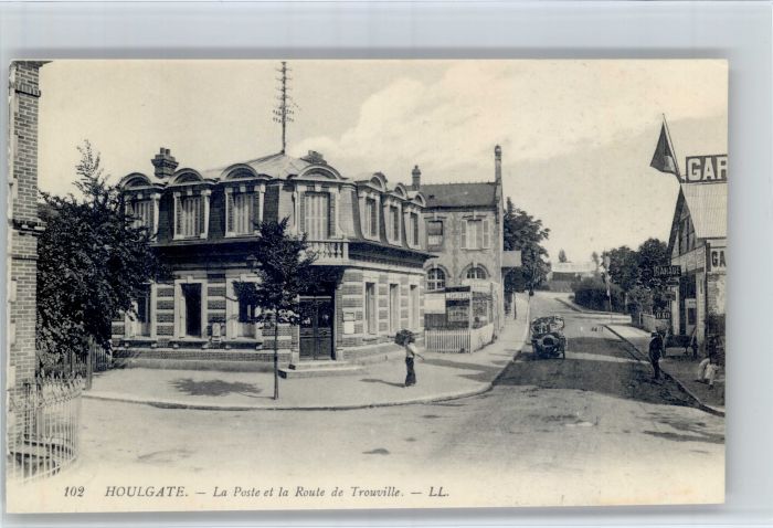 Houlgate Poste Route Trouville