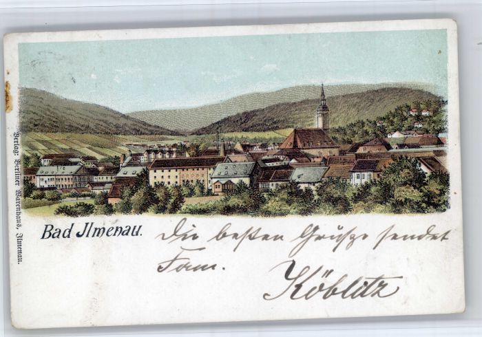 Ilmenau Thueringen ad Ilmenau