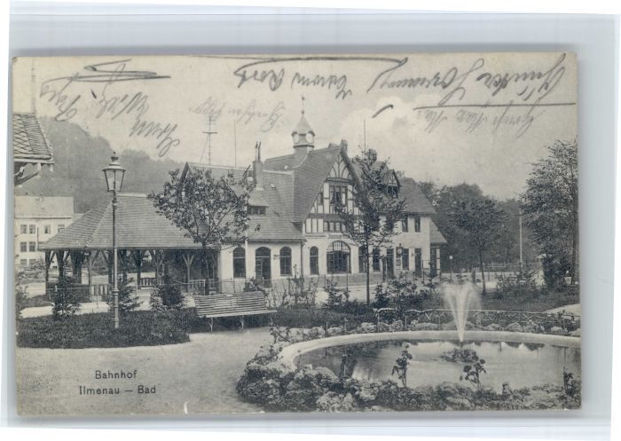 Ilmenau Thueringen ahnhof Bad Ilmenau