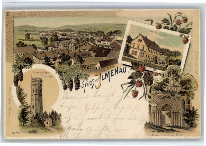 Ilmenau Thueringen chmuecke Turm Schneekopf x