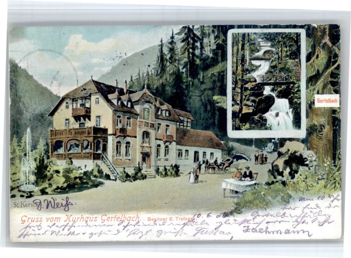 Gertelbach Kurhaus Gertelbach Kuenstler St. Kern