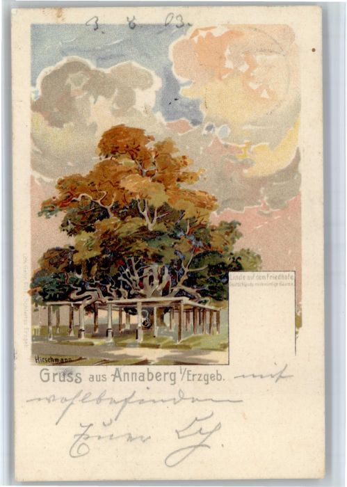 Annaberg-Buchholz Erzgebirge Annaberg Kuenstler Hirschmann Linde