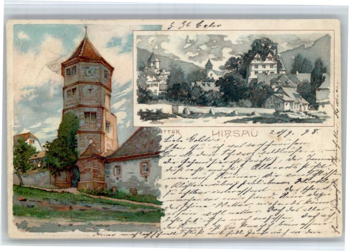 Hirsau Kuenstler K. Mutter