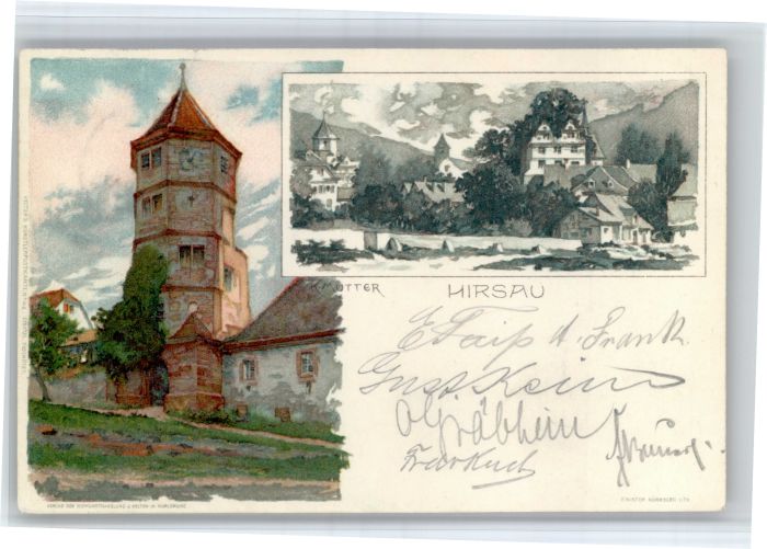 Hirsau Kuenstler K. Mutter