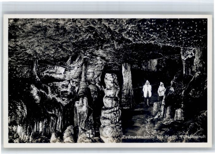 Hasel Baden Hasler Hoehle BW Erdmannshoehle Fuerstengruft *