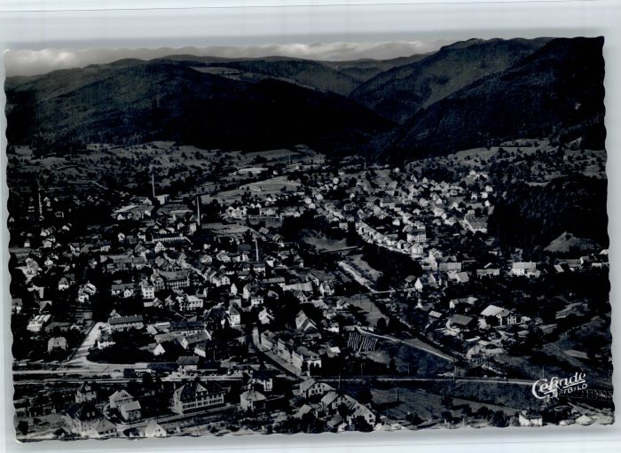 Wehr Baden Fliegeraufnahme