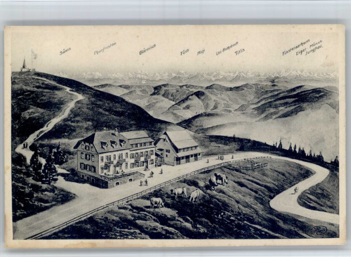 Schoenau Schwarzwald ?] Hotel Belchenhaus