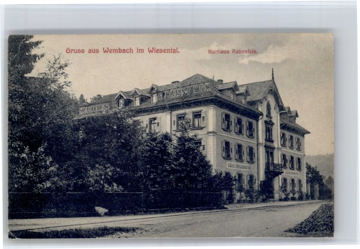 Wembach Schwarzwald Kurhaus Rabenfels