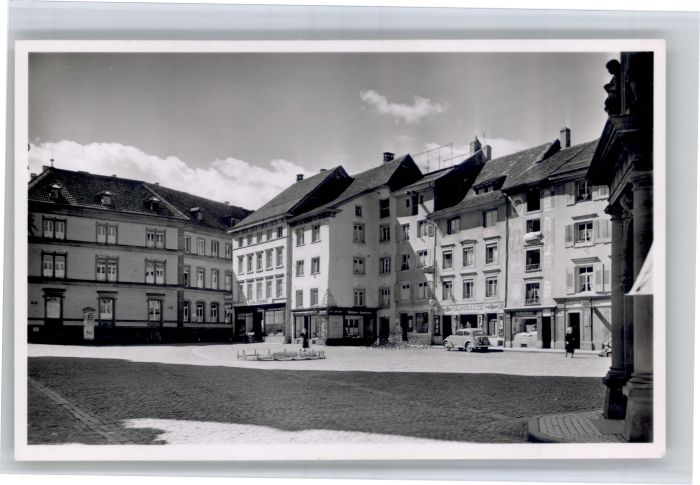 Saeckingen Rhein Saeckingen Marktplatz