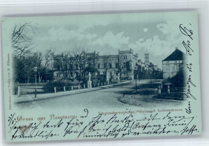 Neustrelitz Mecklenburg-Vorpommern Palais Schlossstrasse