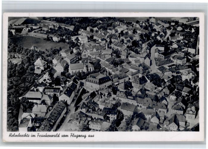Helmbrechts Fliegeraufnahme
