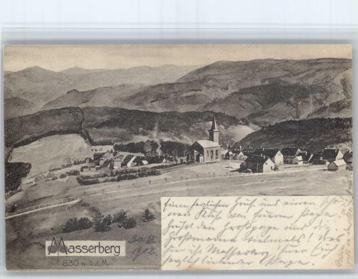 Masserberg Hildburghausen Thueringen