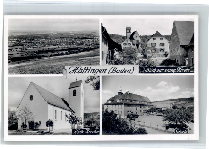 Haltingen Weil am Rhein BW Kirche Schule