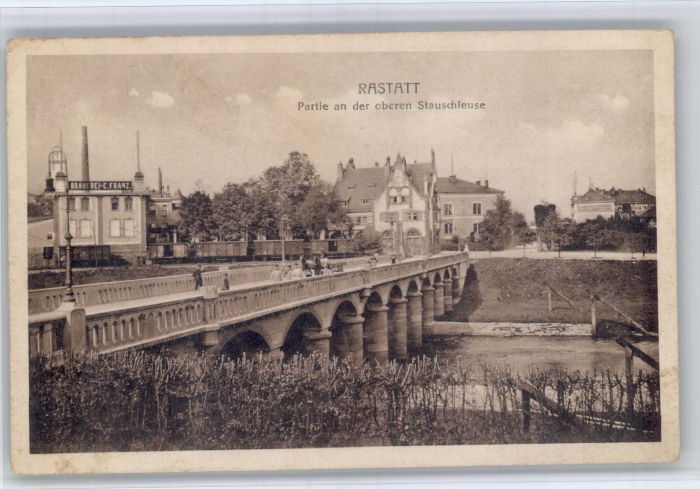 Rastatt Stauchschleuse