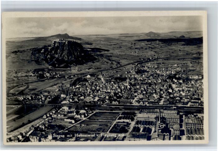 Singen Hohentwiel Fliegeraufnahme