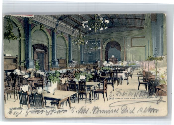 Bremen Hauptbahnhof Wartesaal