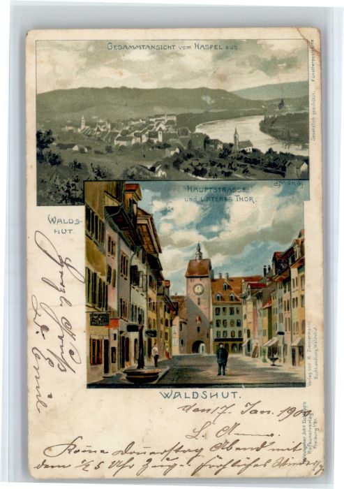 Waldshut Tiengen Rhein Waldshut-Tiengen Hauptstrasse