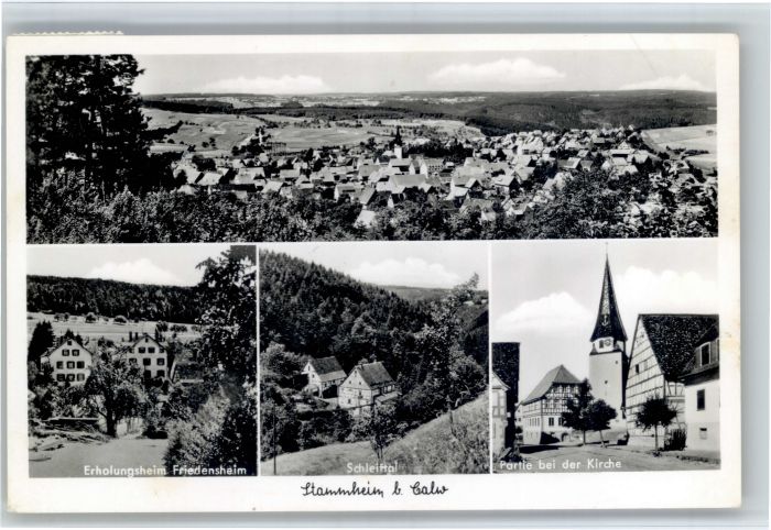 Stammheim Calw Erholungsheim Friedensheim
