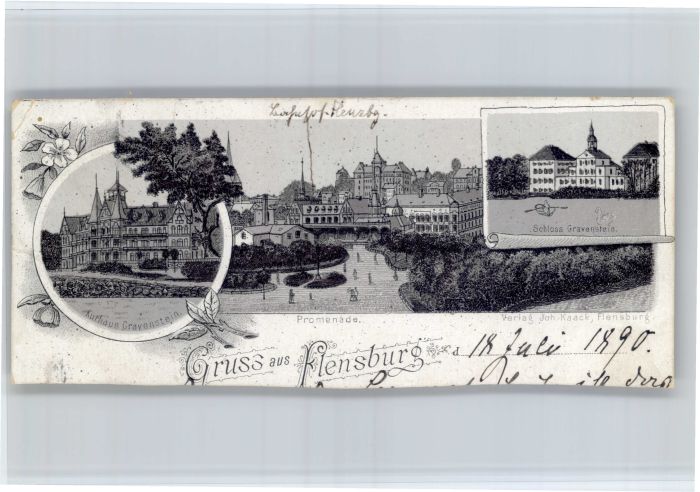 Flensburg Kurhaus Grayenstein Schloss