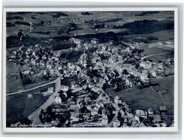 Bad Steben Fliegeraufnahme
