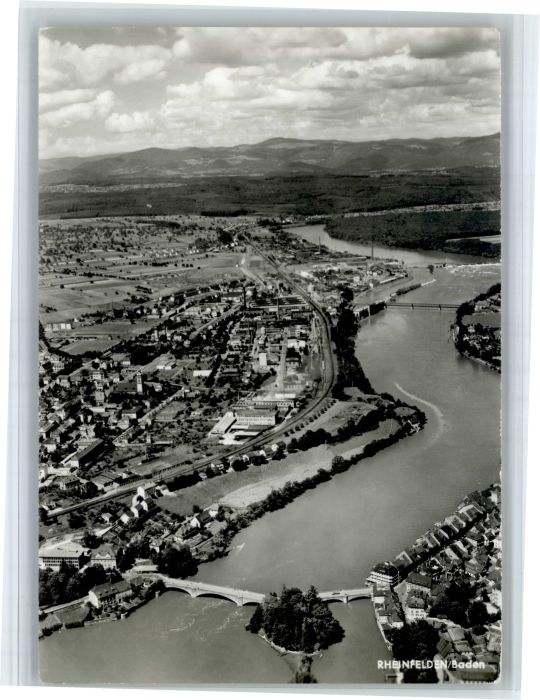 Rheinfelden Baden Rheinfelden Fliegeraufnahme