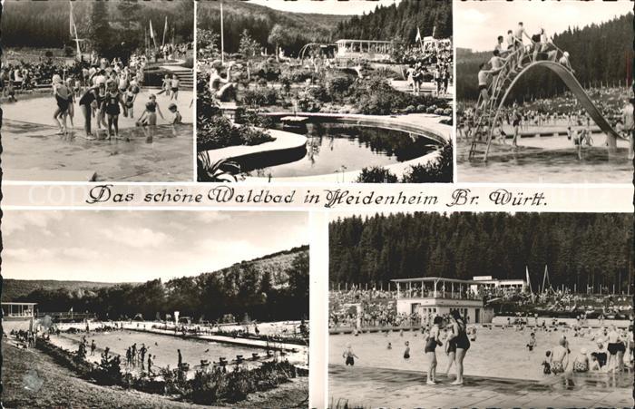 Heidenheim Brenz Waldbad Schwimmbad