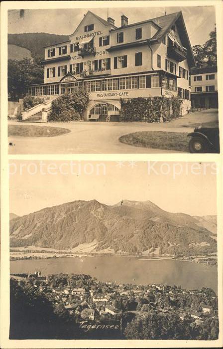 Tegernsee Restaurant-Cafe Bahnhotel Neue Post