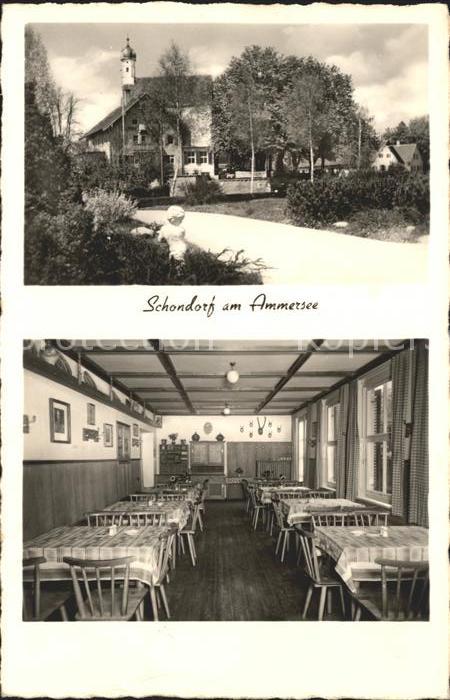 Schondorf Ammersee Gasthof zur Post Unterschondorf