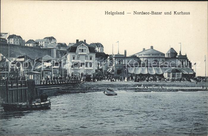 Helgoland Nordsee-Bazar Kurhaus