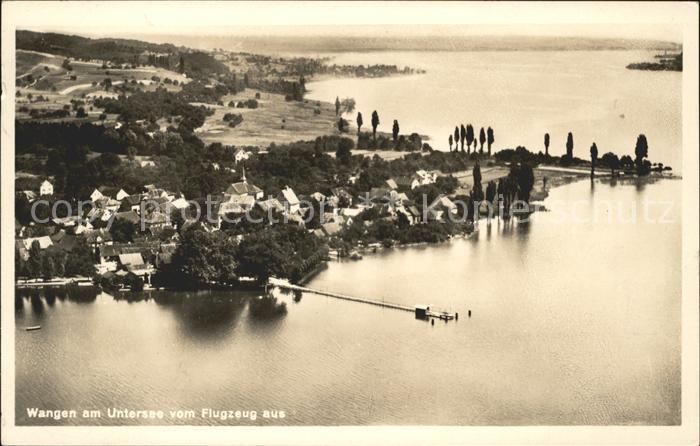 Wangen oehningen Fliegeraufnahme