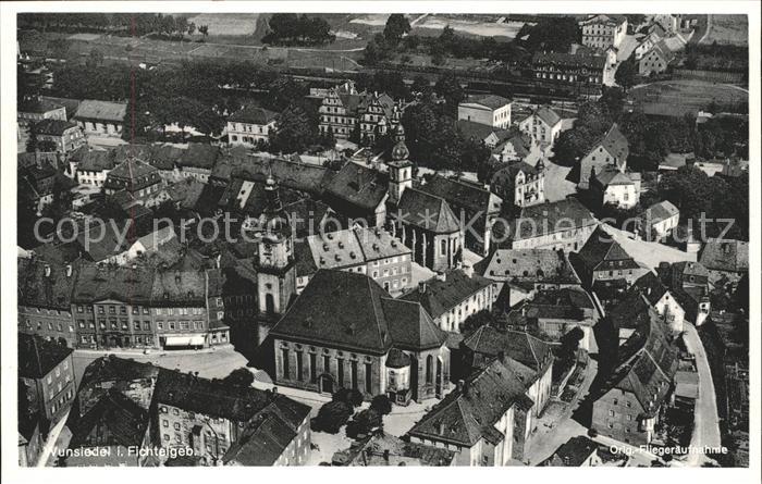 Wunsiedel Fliegeraufnahme