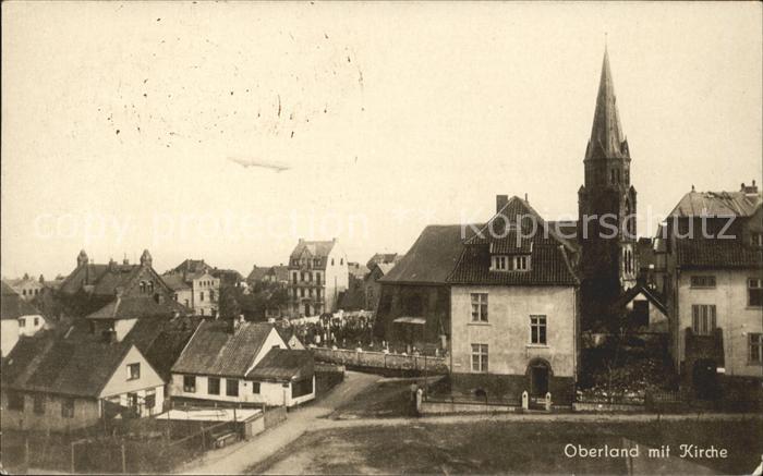 Helgoland Oberland mit Kirche
