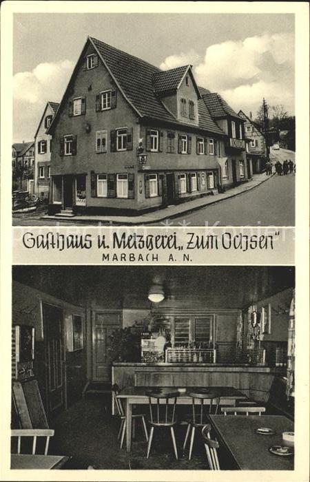 Marbach Neckar Gasthaus Metzgerei Zum Ochsen
