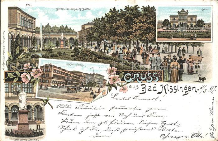 Bad Kissingen Kurhaus-Strasse Casino Conversationshaus Kurgarten