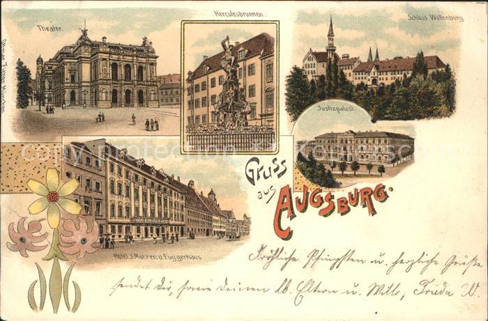Augsburg Theater Schloss Woellenburg Justizpalast