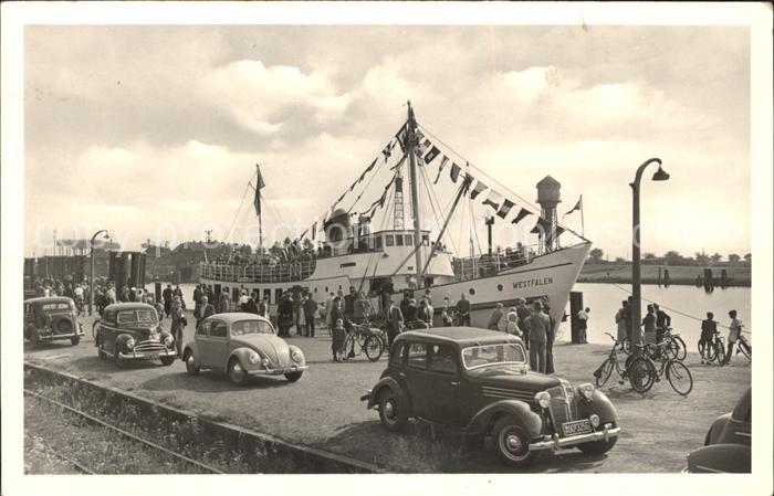 Schiffe Ships Navires M. S. Westfalen