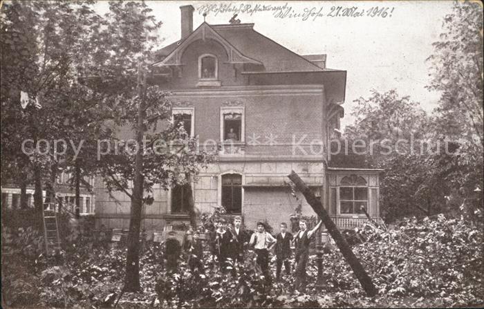 Chemnitz Sturm-Katastrophe