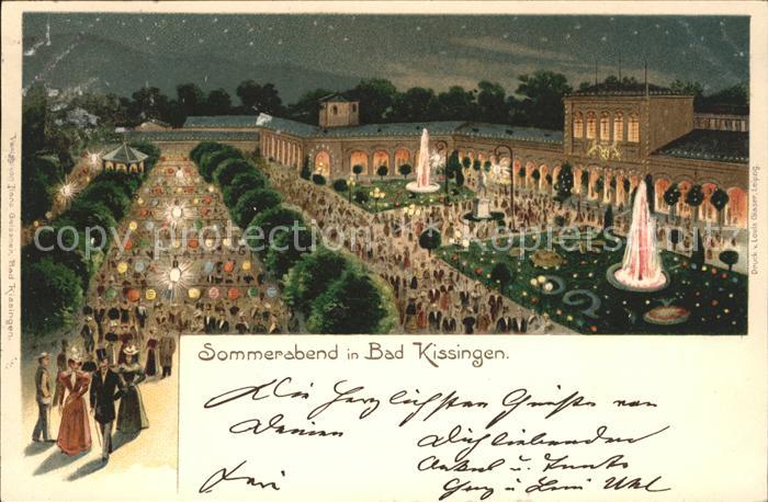 Bad Kissingen Sommerabend