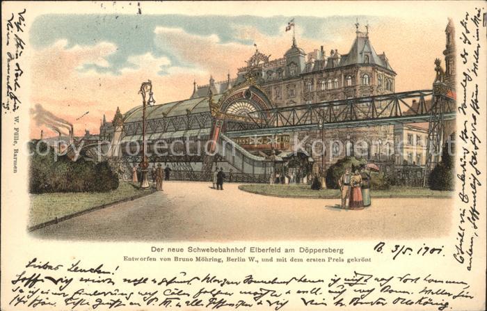 Elberfeld Wuppertal Der neue Schwebebahnhof am Doeppersberg