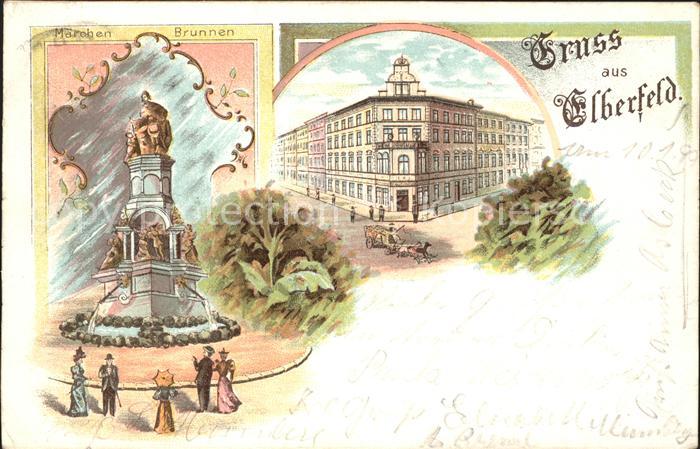 Elberfeld Wuppertal Maerchen-Brunnen