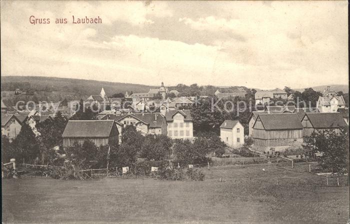 Laubach Hessen Bahnpost