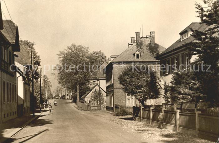 Gruenbach Vogtland Hoehenluftkurort Falkensteiner Strasse