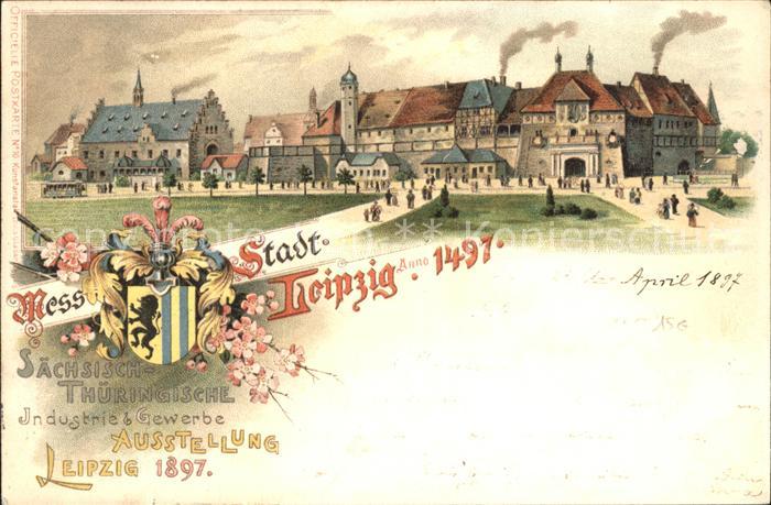 Leipzig Saechsisch-Thueringische Industrie und Gewerbe Ausstellung