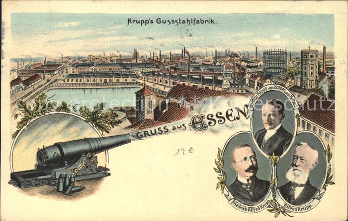 Essen Ruhr Krupp's Gusstahlfabrik