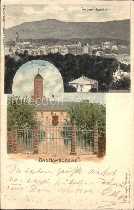 Bad Homburg Schloss Gesammtansicht