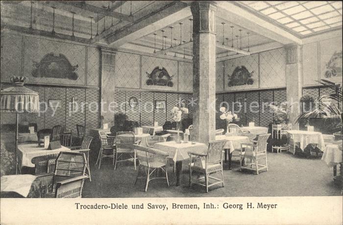 Bremen Trocadero-Diele und Savoy