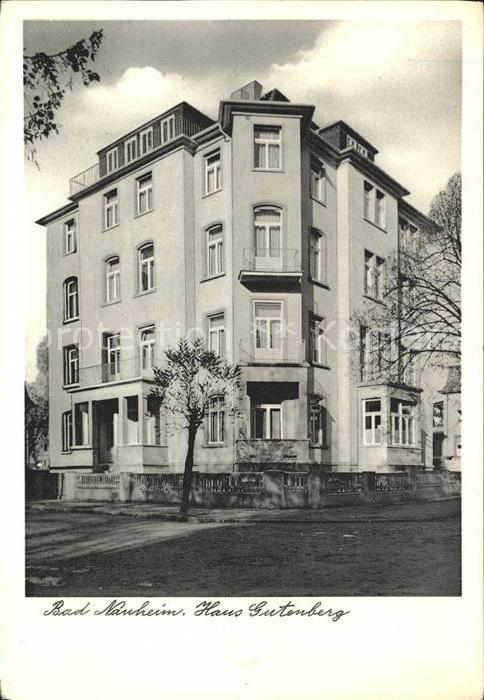Bad Nauheim Haus Gutenberg