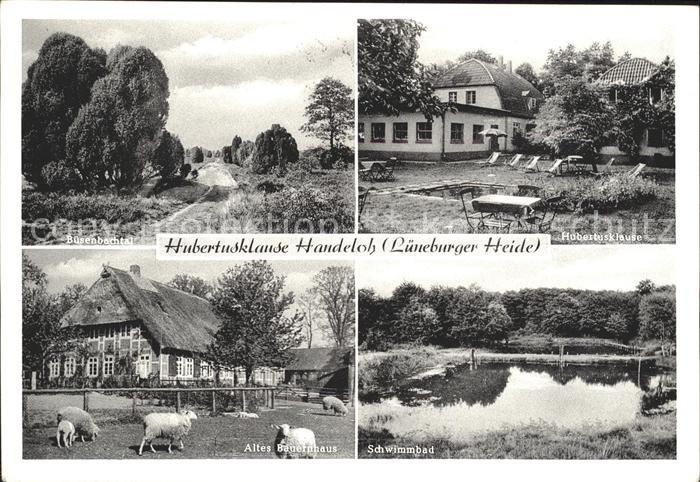Handeloh Bahnhof Buesenbachtal Hubertusklause Altes Bauernhaus Schwimmbad